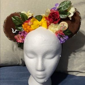 Velvet Bambi Themed Mickey Ears OOAK
